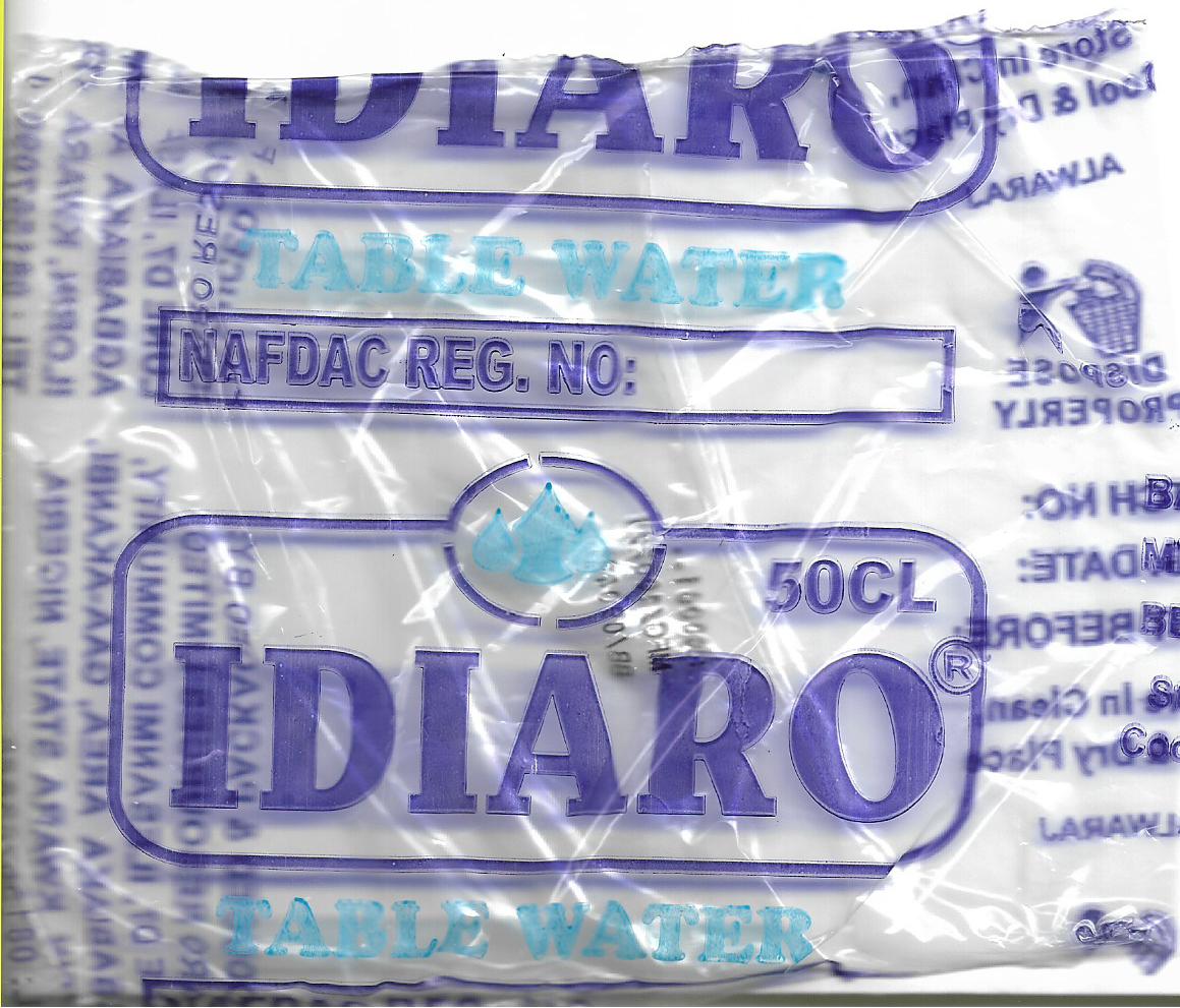 50CL Idiaro Water (Pack of Sachet Water)